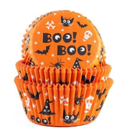 Boo Muffinförmchen 50 Stück